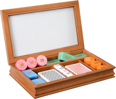 

Cerasus Exclusive Poker Box with High Gloss Finish(Walnut)