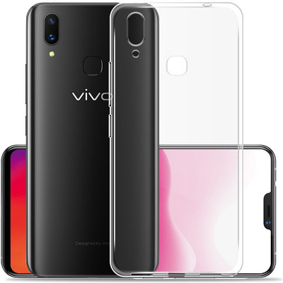CASE CREATION Back Cover for Vivo V9 Youth 2018(Transparent, Grip Case, Silicon, Pack of: 1)