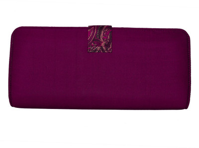 

TISKA Casual Maroon Clutch
