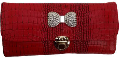 

adius Party Red Clutch