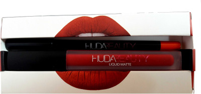 

huda Beauty Liquid Matte_HeartBreaker with Lip Contour(Set of 2)