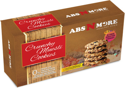 

ABS N MORE CRUNCHY MUESLI COOKIES(200 g, Pack of 25)
