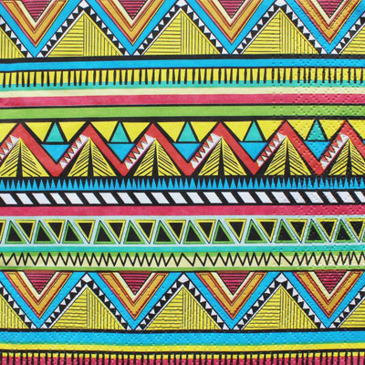 

Tootpado Tissue Paper Decoupage 33 x 33 cm (Pack of 20) - Abstract Design (CDCP01) - Decoration Party Napkin for Art & Craft Supplies Matte Finish Decoupage Medium(20 g, Pack of 20)
