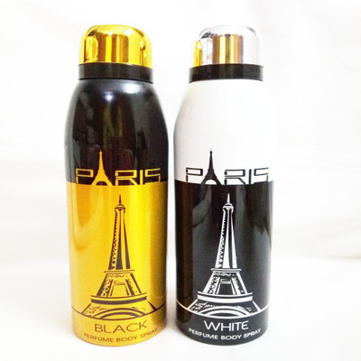 

Paris BLACK AND WHITE Perfume Body Spray - For Men & Women(400 ml, Pack of 2)