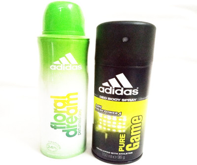 

ADIDAS deodorant Deodorant Spray - For Men & Women(300 ml, Pack of 2)