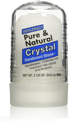

Thai Deodorant Stone Pure and Natural Crystal Mini Stick, 2.125 Ounce Deodorant Spray - For Men & Women(60 g)