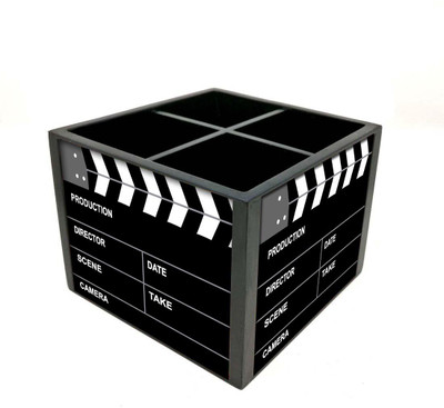 

Nutcase 4 Compartments Wooden Remote Stand(Multicolor)