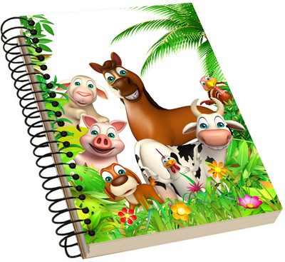 

NASTY FROG A5 Notebook(Innovative Acrylic Notebook, Multicolor)