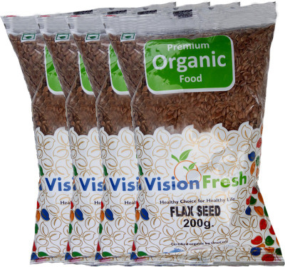 

Vision Fresh Brown Flax Seeds(800 g, Pack of 4)