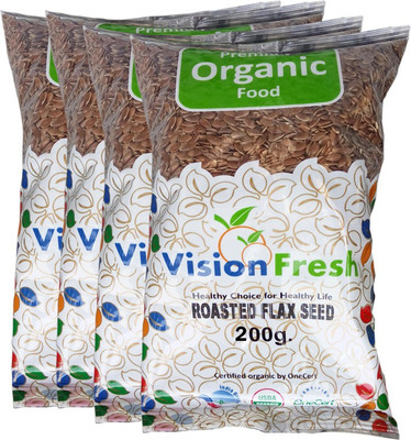 

Vision Fresh Brown Flax Seeds(800 g, Pack of 4)