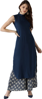 LIBAS Women Kurta and Palazzo Set