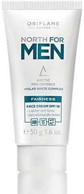 

Oriflame North For Men Fairness Face Cream 50Gg With SPF-18 Face Wash(50 g)