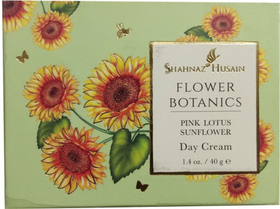 

Shahnaz Husain Flower Botanics Pink Lotus Sunflower Day Cream(40 g)