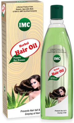 

IMC Herbal Hair OIl ( Enriched with 100% pure Mustard oil with Ayurvedic Herbs Ext.) Paraffin and Sulfate Free Hair Oil(200 ml)