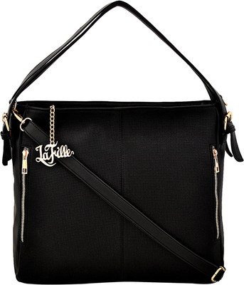 LaFille Hand-held Bag(Black)