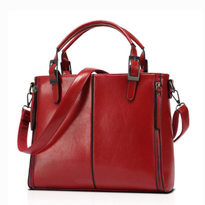

Tanned Hand-held Bag(Maroon)