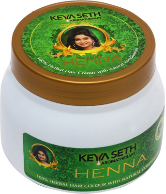 KEYA SETH AROMATHERAPY Henna, 100% Natural Hair Colour with Natural Conditioner(200 g)