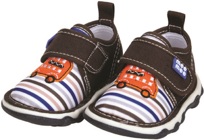 

MeeMee Boys & Girls Velcro Casual Boots(Brown
