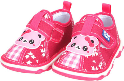 

MeeMee Boys & Girls Velcro Casual Boots(Pink, Dark pink