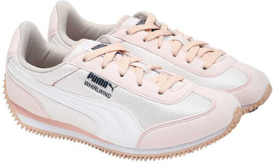 

Puma Boys & Girls Lace Sneakers(Pink, Pearl- puma white