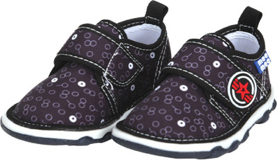 

MeeMee Boys & Girls Velcro Casual Boots(Black
