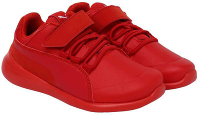 

Puma Boys Lace Walking Shoes(Red