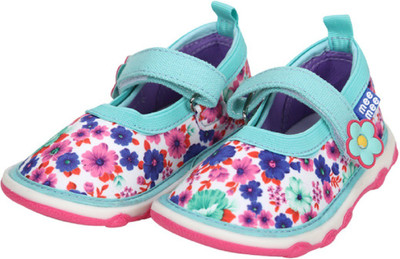 MeeMee Boys & Girls Velcro Casual Boots(Blue, Multicolor