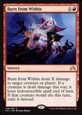 

Magic: the Gathering Burn from Within- Shadows Over Innistrad(Red)