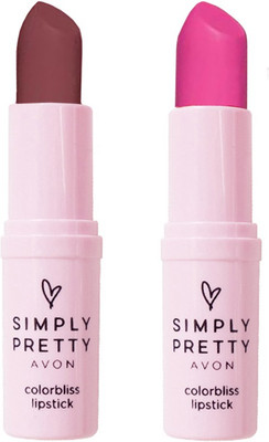 Avon Anew Simply Pretty COLORBLISS MATTE Lipstick(malva-dark pink)