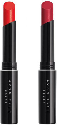 

Avon Anew Avon Lip Stylo Lipstick - set of 2(sunset-frisky red, 3.6 g)