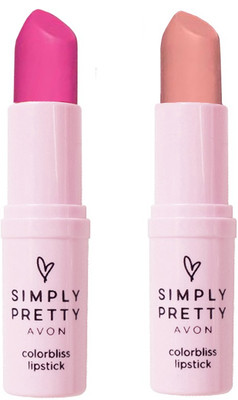 

Avon Anew Simply Pretty COLORBLISS MATTE Lipstick(pink nude-dark pink, 8 g)