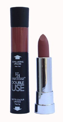 

Half N Half DOUBLE USE LIP COLOR, WARM KISS, BY BEAUTYANDCARE(WARM KISS, 11 ml)