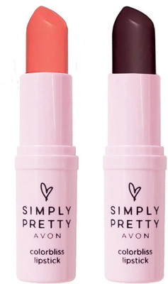 

Avon Anew Simply Pretty COLORBLISS MATTE Lipstick(coral-plum)
