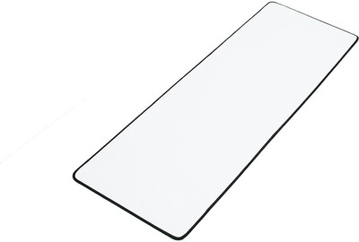 

TecMac Extended Gaming Mouse Mat / Pad - XXL Large, Wide (Long), Stitched Edges, Speed Silky Smooth Surface Mousepad(White)