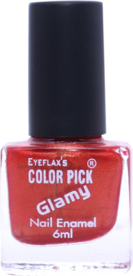 

Eyeflax's Colorpick Glamy Nail Enamel Orange Sparkle
