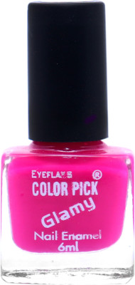 Eyeflax's Colorpick Glamy Nail Enamel Fuschia Pink