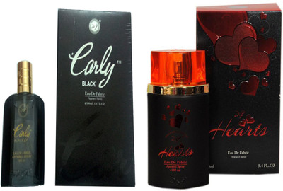 dsp HEARTS RED PERFUME 100 ML +EARLY BLACK PERFUME 100 ML Eau de Parfum - 100 ml(For Men & Women)
