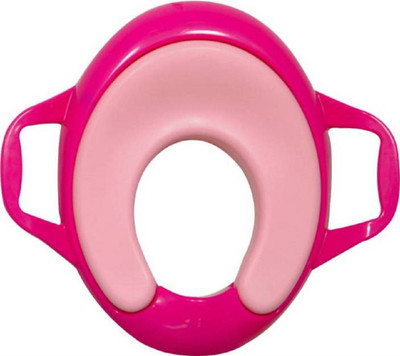 

Croox Trainer Potty Seat Having Cushion and Handles for Grip (Pink) Potty Seat(Multicolor)