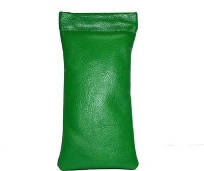 

Prodigy PG0093 LIME GREEN COLOR LEATHER SPECTICAL CASE Pouch(Green)