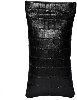 

Prodigy PG0080 BLACK COLOR CROCO PRINT LEATHER SPECTICAL CASE Pouch(Black)