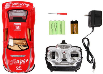 

Amazia Remote Control King Driver Rechargeable Car (1:18 Scale) With Opening Doors for children(Red)
