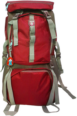

Baggon Trekking Red Large Rucksack - 65 L(Red)
