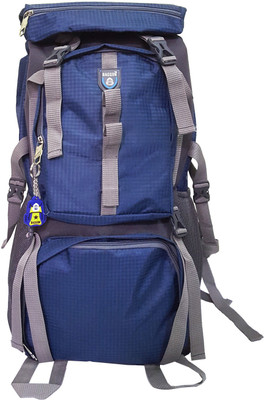 

Baggon Trekking Blue Large Rucksack - 65 L(Blue)