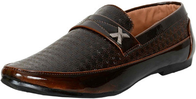 

ample shoe Party Wear For Men(Brown
