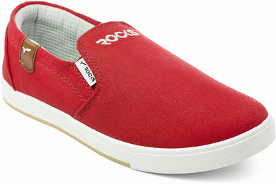 

Welcome Slip On Sneakers For Men(Red