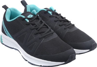 

Lotto FLINT Walking Shoes For Men(Black, Black/ teal