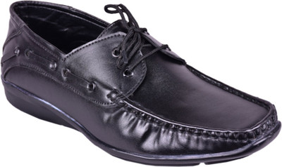 

BB LAA Breathable Comfortable Boat Shoes For Men(Black