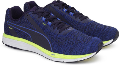 

Puma Speed 500 IGNITE 3 Running Shoes For Men(Multicolor, Turkish sea-fizzy yellow