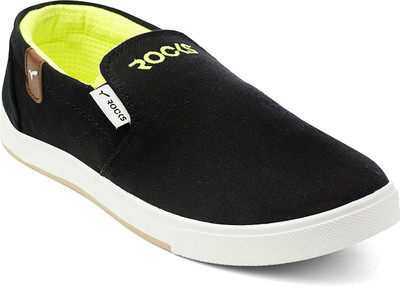 

Welcome Slip On Sneakers For Men(Black