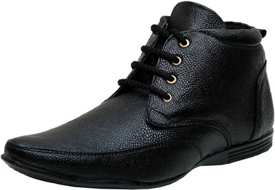 

ample shoe Lace Up For Men(Black